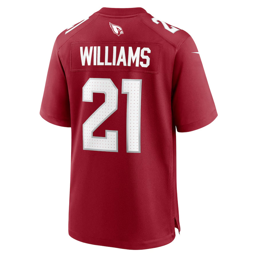 Kdoa A.Cardinals #21 Garrett Williams Player Cardinal Limited Home Game Stitched Jerseys
