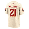 Kdoa A.Cardinals #21 Garrett Williams Player Cream Rivalries Collection Game Stitched Jerseys