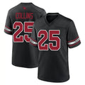 Kdoa A.Cardinals #25 Zaven Collins Player Black Game Home Stitched Jerseys