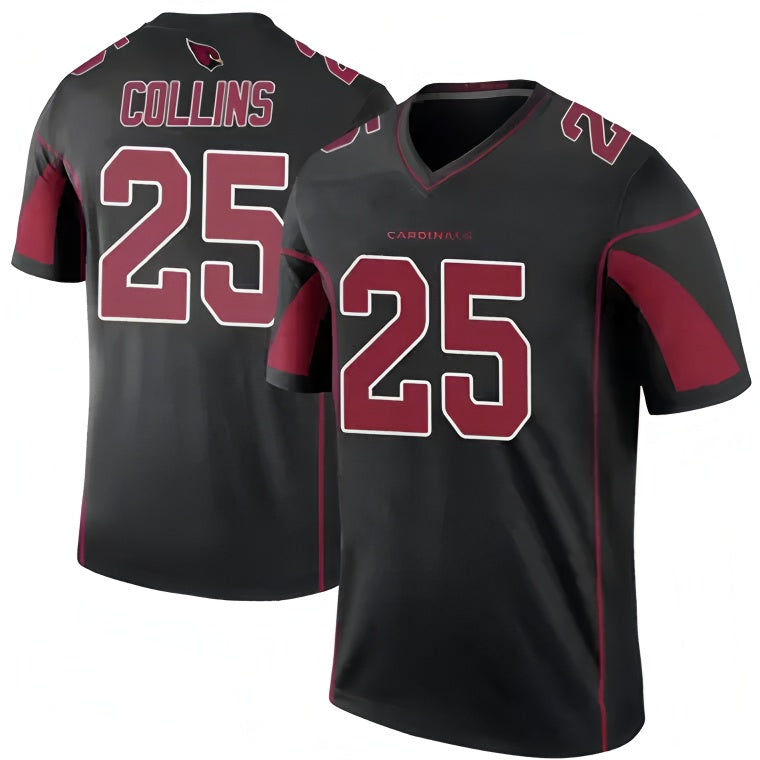 Kdoa A.Cardinals #25 Zaven Collins Player Black Vapor Limited Elite Stitched Jerseys