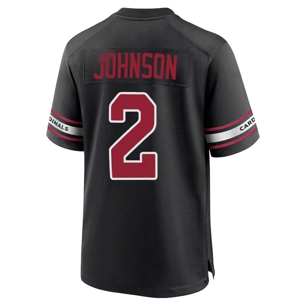 Kdoa A.Cardinals #2 Will Johnson Player Black Alternate Game Stitched Jerseys