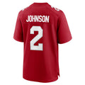 Kdoa A.Cardinals #2 Will Johnson Player Cardinal Limited Home Game Stitched Jerseys