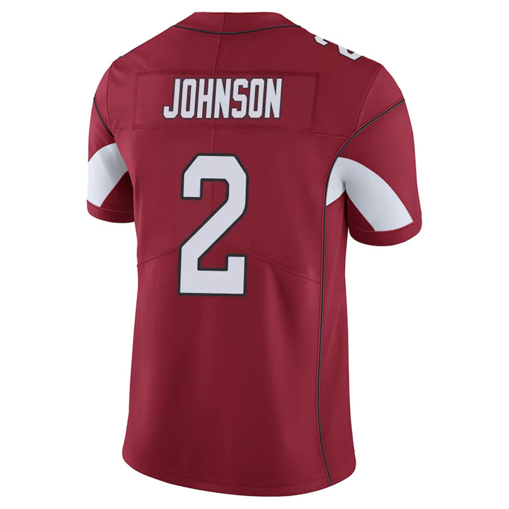Kdoa A.Cardinals #2 Will Johnson Player Cardinal Vapor Limited Home Game  Stitched Jerseys