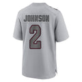 Kdoa A.Cardinals #2 Will Johnson Player Gray Fashion Home Game Stitched Jerseys