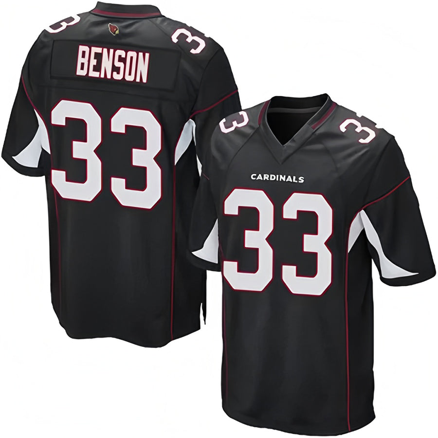 Kdoa A.Cardinals #33 Trey Benson Player Black Alternate Game Stitched Jerseys