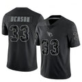 Kdoa A.Cardinals #33 Trey Benson Player Black RFLCTV Limited Stitched Jerseys