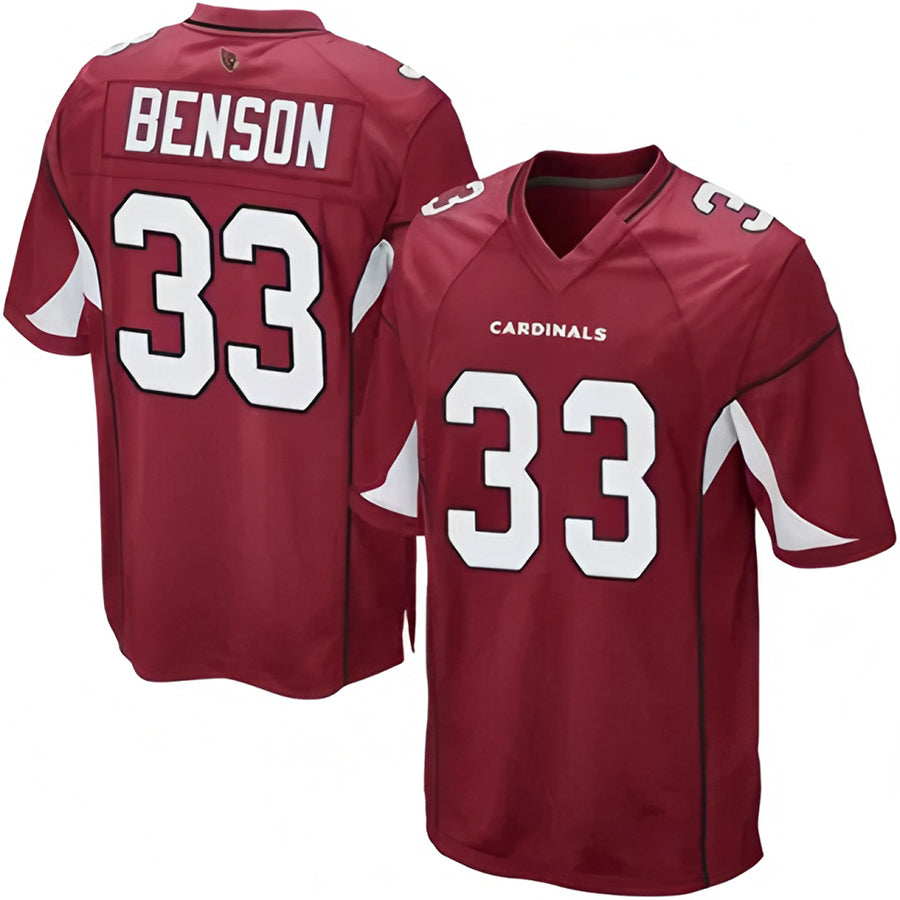 Kdoa A.Cardinals #33 Trey Benson Player Game Stitched Stitched Jerseys
