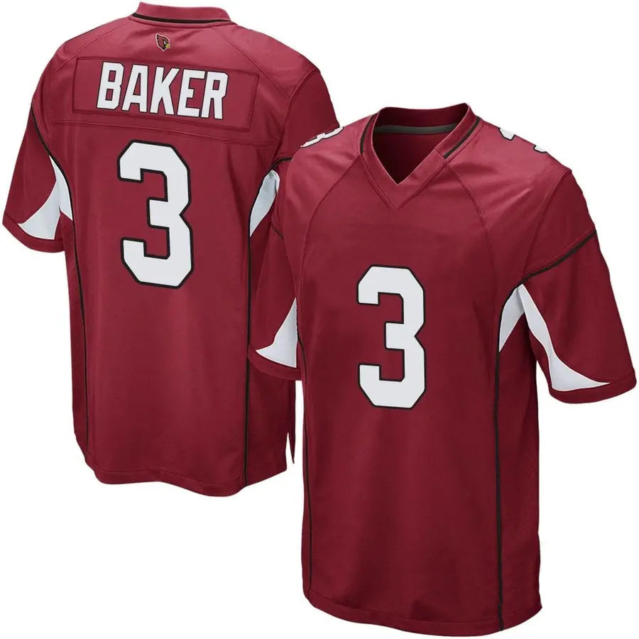 Kdoa A.Cardinals #3 Budda Baker Player Cardinal Home Game Stitched  Jerseys