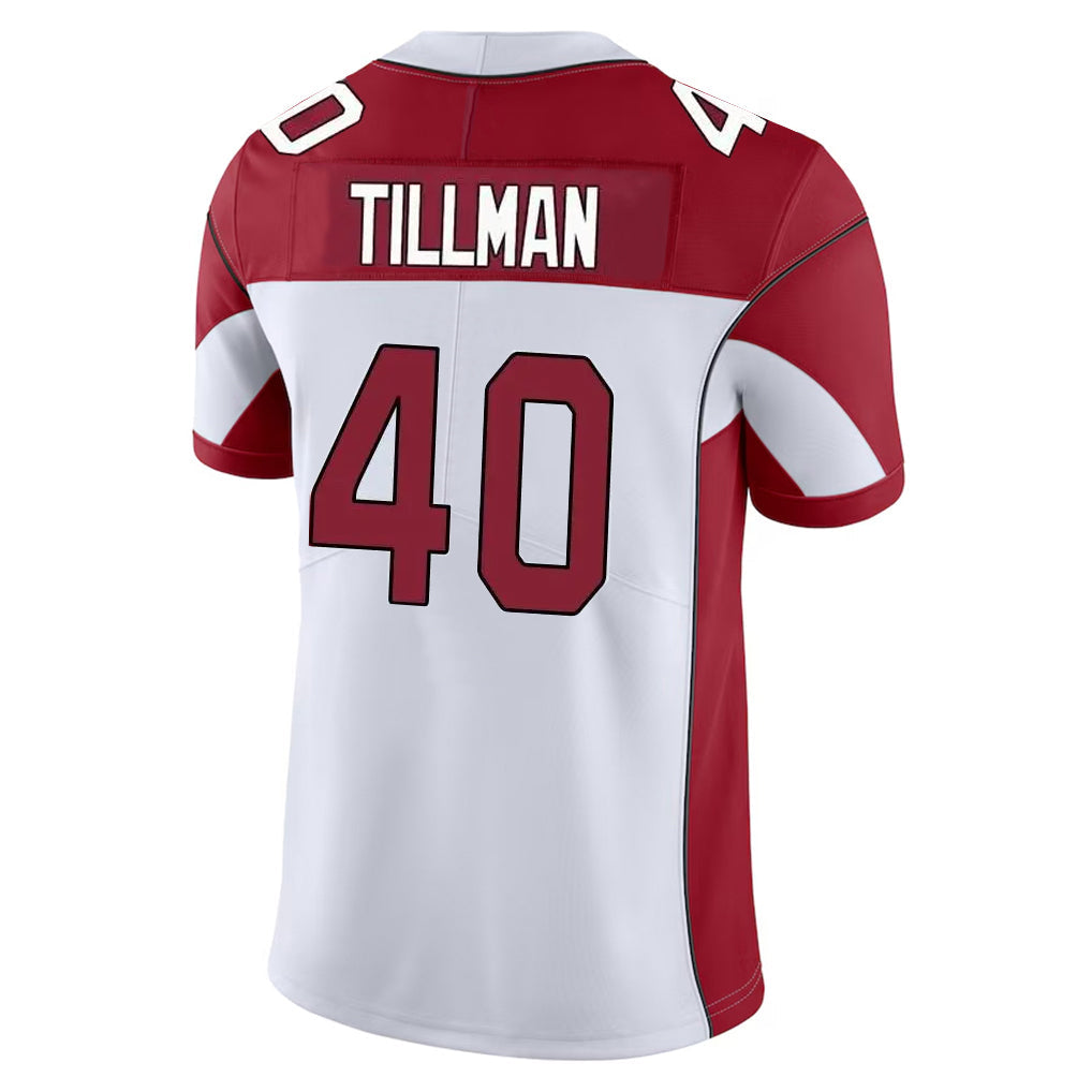 Kdoa A.Cardinals #40 Pat Tillman Player White Vapor Limited Home Game Stitched Jerseys