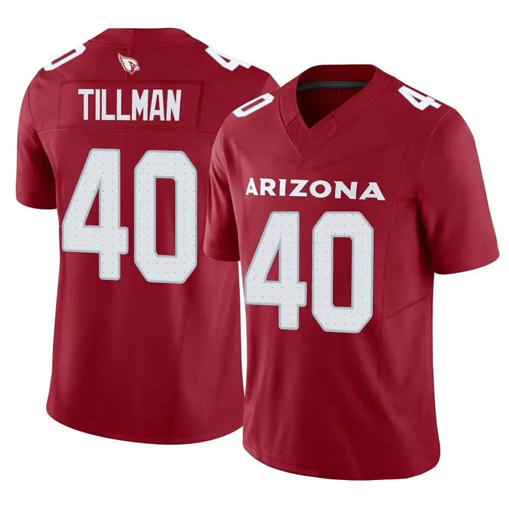 Kdoa A.Cardinals #40 Pat Tillman Player Red Vapor F.U.S.E. Limited Stitched Jerseys