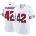 Kdoa A.Cardinals #42 Dadrion Taylor-Demerson Player Whtie Home Game Stitched Jerseys