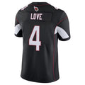 Kdoa A.Cardinals #4 Jeremiyah Love Player Black Vapor Limited Home Game Stitched Jerseys