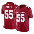 Kdoa A.Cardinals #55 Dante Stills Player Cardinal Vapor F.U.S.E. Limited Home Game Stitched Jerseys