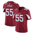 Kdoa A.Cardinals #55 Dante Stills Player Cardinal Vapor Limited Home Game  Stitched Jerseys
