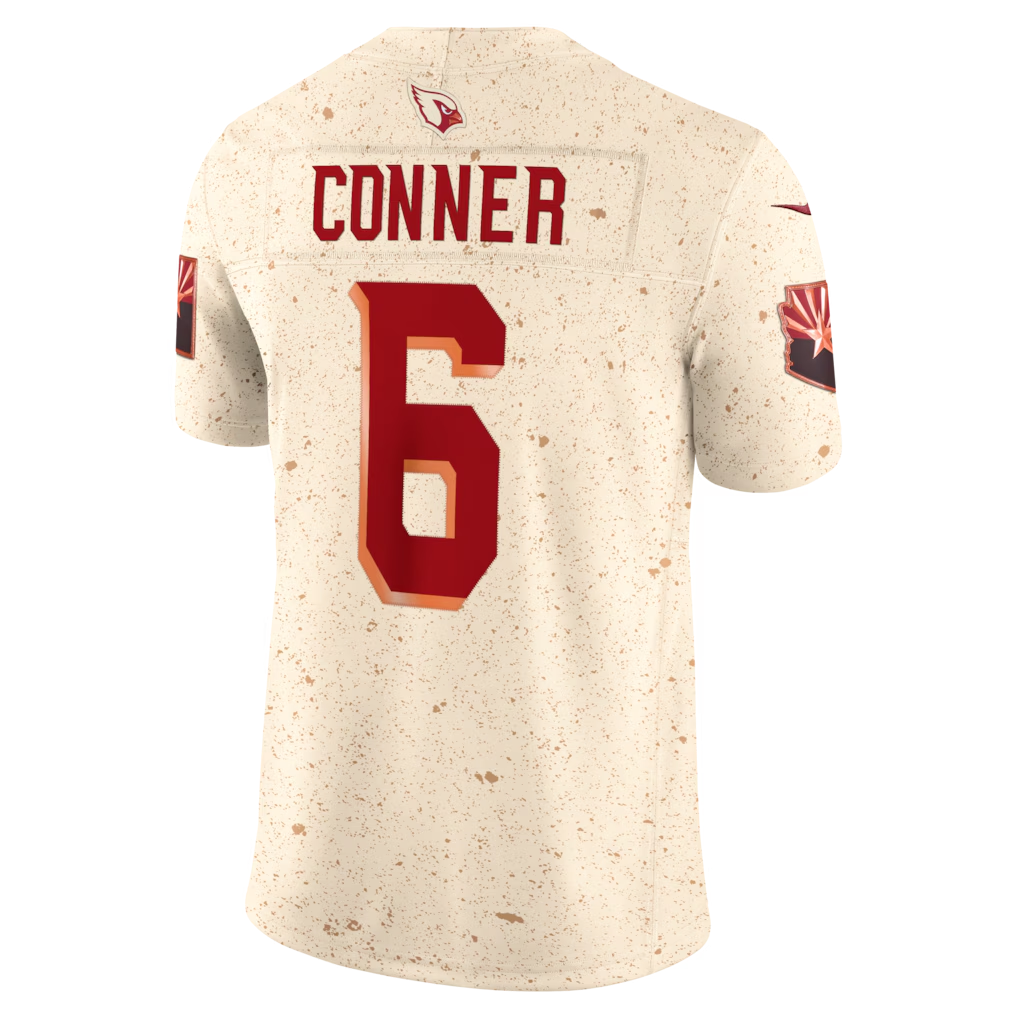 Kdoa A.Cardinals #6 James Conner Natural 2025 Rivalries Collection Limited Stitched Jerseys