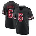 Kdoa A.Cardinals #6 James Conner Player Black Alternate Game Stitched Jerseys