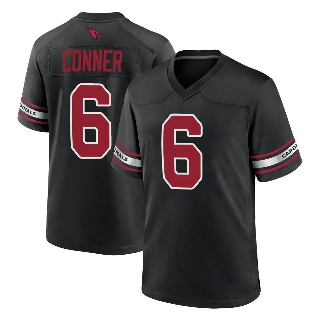 Kdoa A.Cardinals #6 James Conner Player Black Alternate Game Stitched Jerseys