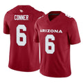 Kdoa A.Cardinals #6 James Conner Player Cardinal Vapor F.U.S.E. Limited Home Game Stitched Jerseys