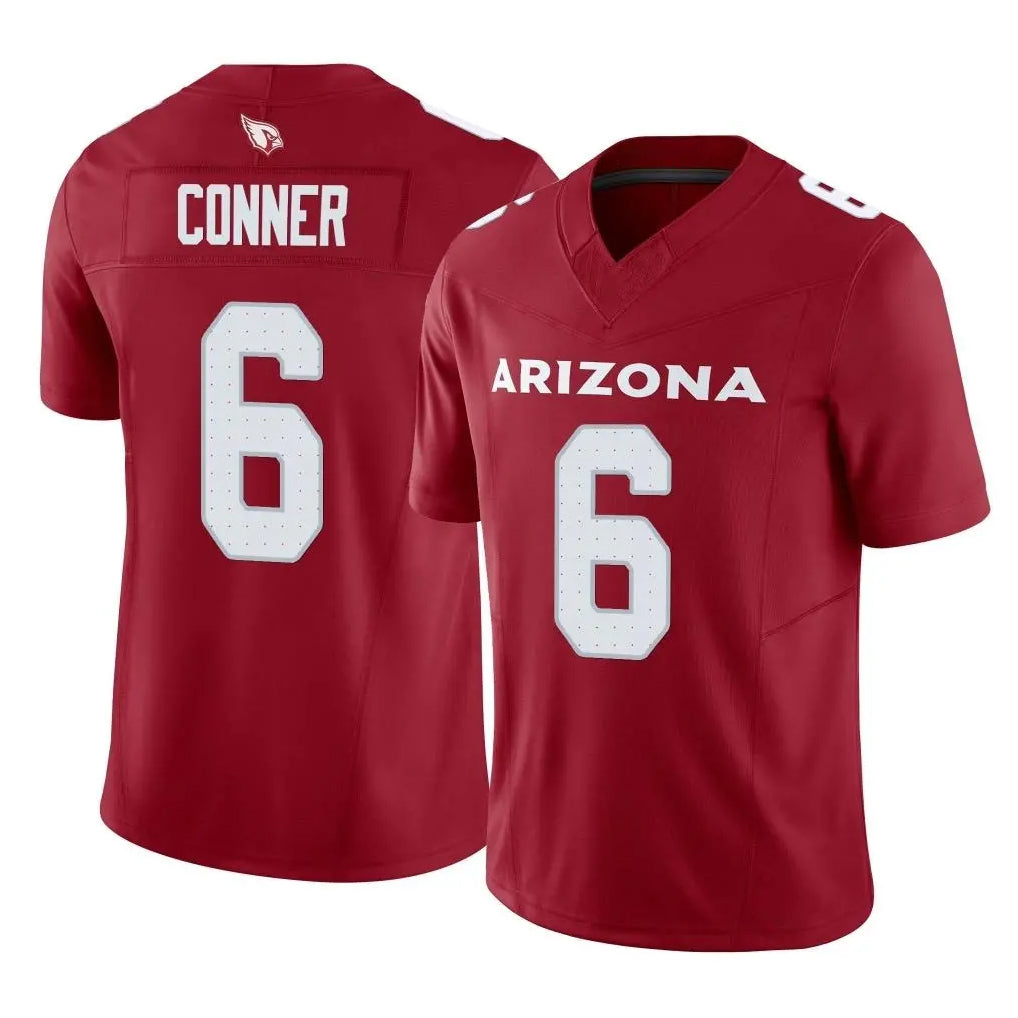 Kdoa A.Cardinals #6 James Conner Player Cardinal Vapor F.U.S.E. Limited Home Game Stitched Jerseys