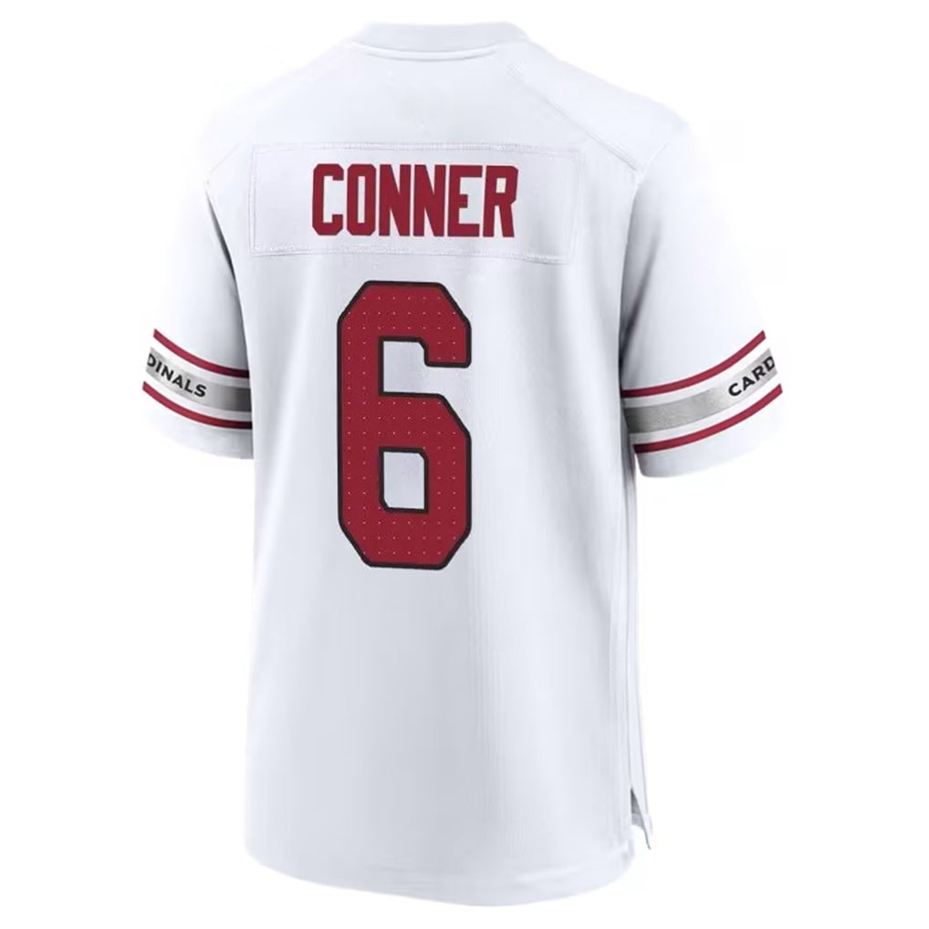 Kdoa A.Cardinals #6 James Conner Player White Home Game Stitched Jerseys
