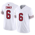 Kdoa A.Cardinals #6 James Conner Player White Vapor F.U.S.E. Limited Home Game Stitched Jerseys