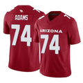 Kdoa A.Cardinals #74 Isaiah Adams Player Cardinal Vapor F.U.S.E. Limited Home Game Stitched Jerseys