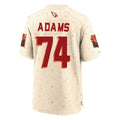 Kdoa A.Cardinals #74 Isaiah Adams Player Cream Rivalries Collection Game Stitched Jerseys