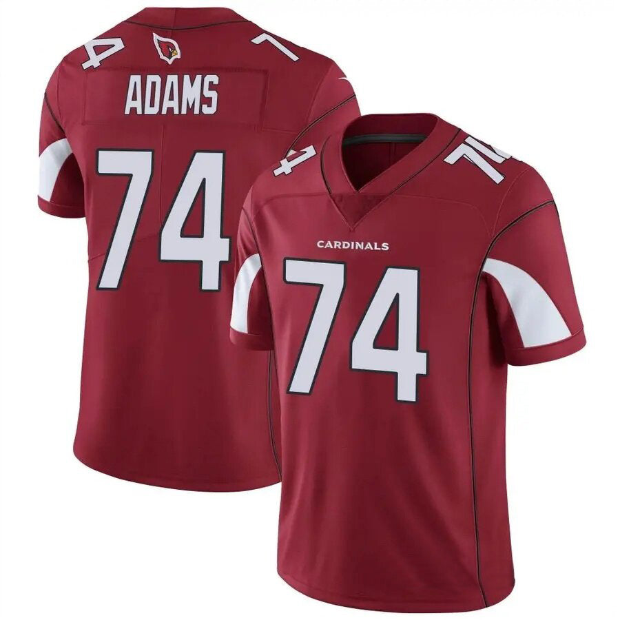 Kdoa A.Cardinals #74 Isaiah Adams Player Red Game Stitched Jerseys