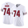 Kdoa A.Cardinals #74 Isaiah Adams Player White Vapor F.U.S.E. Limited Home Game Stitched Jerseys