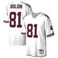 Kdoa A.Cardinals #81 Anquan Boldin Player Mitchell & Ness White Legacy Replica Stitched Jerseys