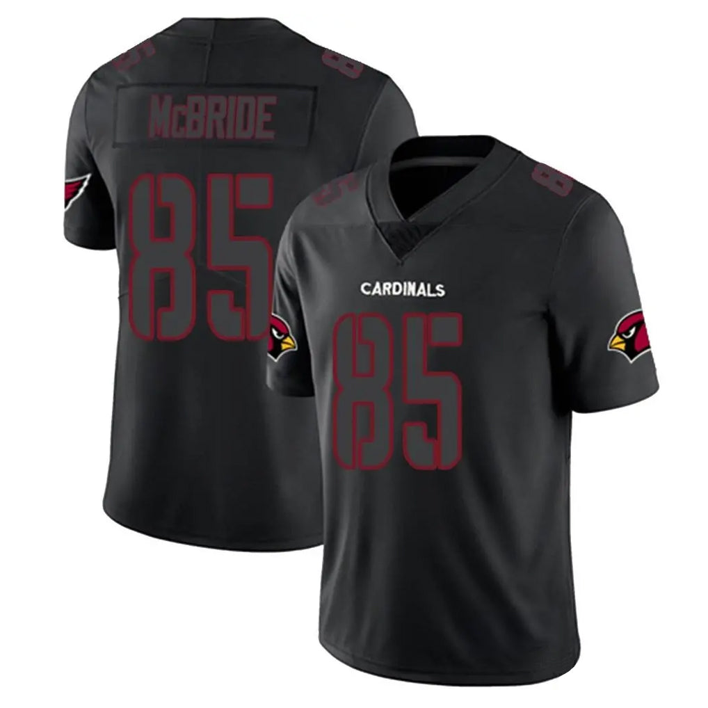 Kdoa A.Cardinals #85 Trey McBride Player Black Impact Limited Home Game Stitched Jerseys