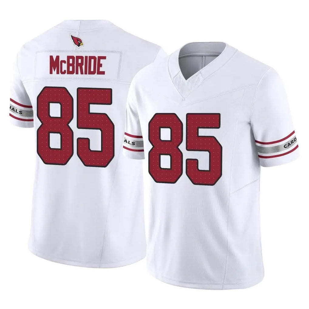Kdoa A.Cardinals #85 Trey McBride Player White Vapor F.U.S.E. Limited Home Game Stitched Jerseys