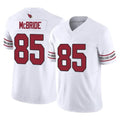 Kdoa A.Cardinals #85 Trey McBride Player White Vapor F.U.S.E. Limited Home Game Stitched Jerseys
