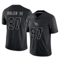 Kdoa A.Cardinals #97 Walter Nolen III Player Black RFLCTV Limited Home Game Stitched Jerseys