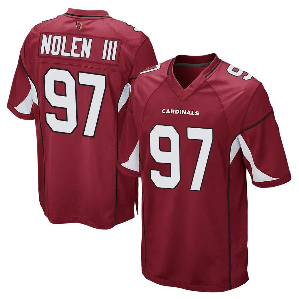 Kdoa A.Cardinals #97 Walter Nolen III Player Cardinal Home Game Stitched Jerseys