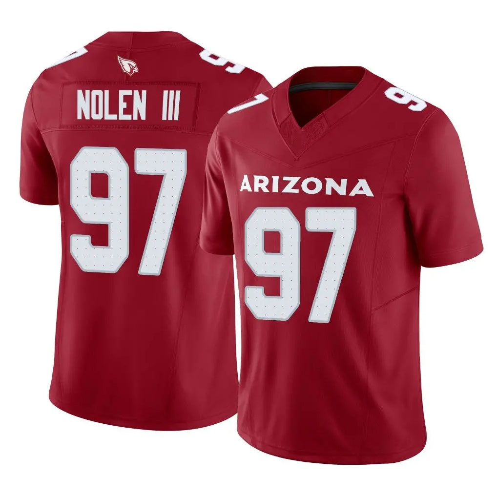 Kdoa A.Cardinals #97 Walter Nolen III Player Cardinal Vapor F.U.S.E. Limited Home Game Stitched Jerseys
