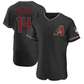 Kdoa A.Diamondbacks #14 Gabriel Moreno Player Black Authentic Alternate Stitched Jerseys