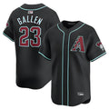 Kdoa A.Diamondbacks #23 Zac Gallen Player Black Replica Game Stitched Jerseys