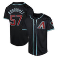 Kdoa A.Diamondbacks #57 Eduardo Rodriguez Player Black Limited Alternate Stitched Jersey