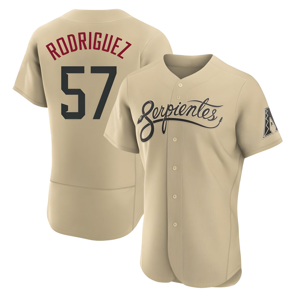 Kdoa A.Diamondbacks #57 Eduardo Rodriguez Player Gold 2026 City Connect Stitched Jersey