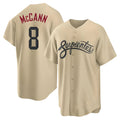 Kdoa A.Diamondbacks #8 James McCann Player Gold Replica 2026 City Connect Cool Stitched Jersey