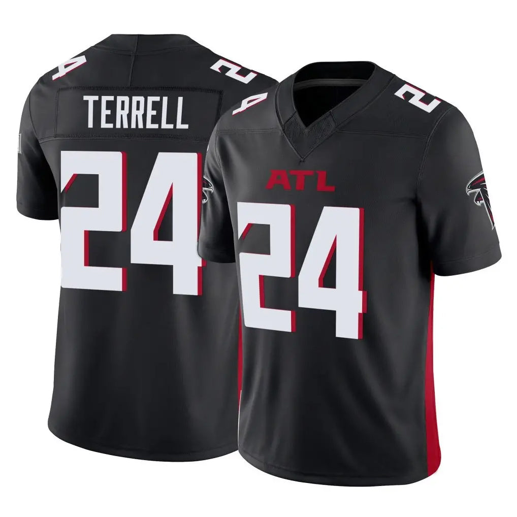 Kdoa A.Falcons #24 A.J. Terrell Jr. Player Black Vapor F.U.S.E. Limited Stitched Jerseys
