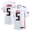 Kdoa A.Falcons #5 Drake London Player White Game Stitched Jerseys