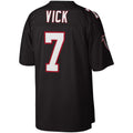 Kdoa A.Falcons #7 Michael Vick Mitchell & Ness Black Legacy Replica Stitched Jerseys