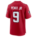 Kdoa A.Falcons #9 Michael Penix Jr. Red Game Stitched Jerseys