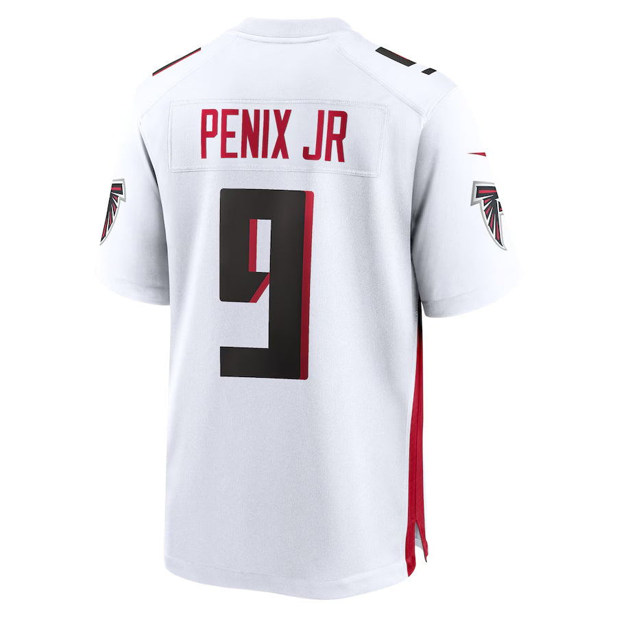 Kdoa A.Falcons #9 Michael Penix Jr. Player White Home Game Stitched Jerseys