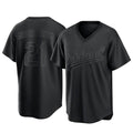Kdoa Athletics #21 Tyler Soderstrom Player Black Replica Pitch Fashion Stitched Jersey