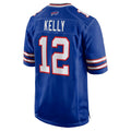 Kdoa B.Bills #12 Jim Kelly Player Royal Home Game Stitched Jerseys