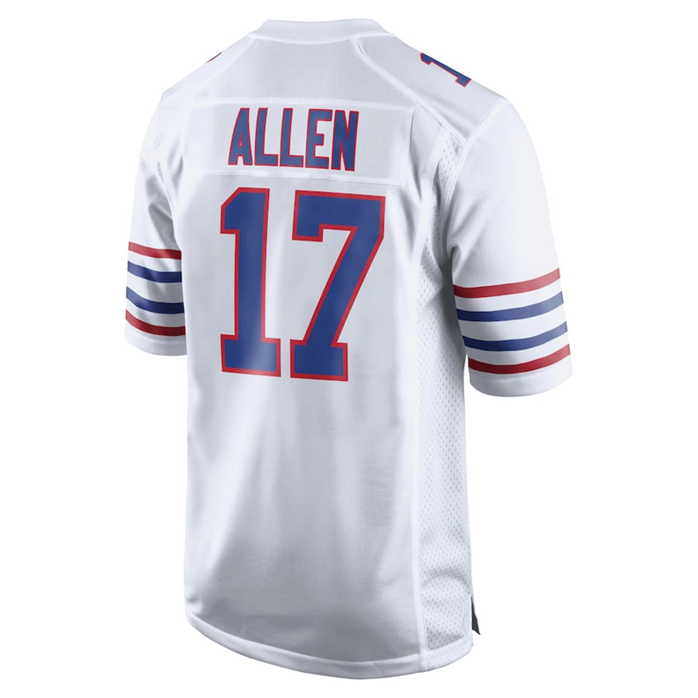 Kdoa B.Bills #17 Josh Allen Player White Limited Game Stitched Jerseys