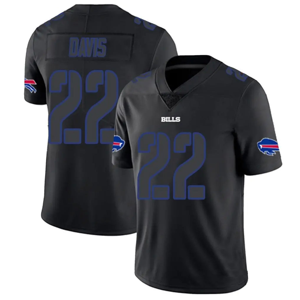 Kdoa B.Bills #22 Ray Davis Player Limited Black Impact Stitched Jerseys